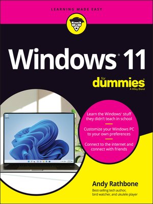 cover image of Windows 11 For Dummies